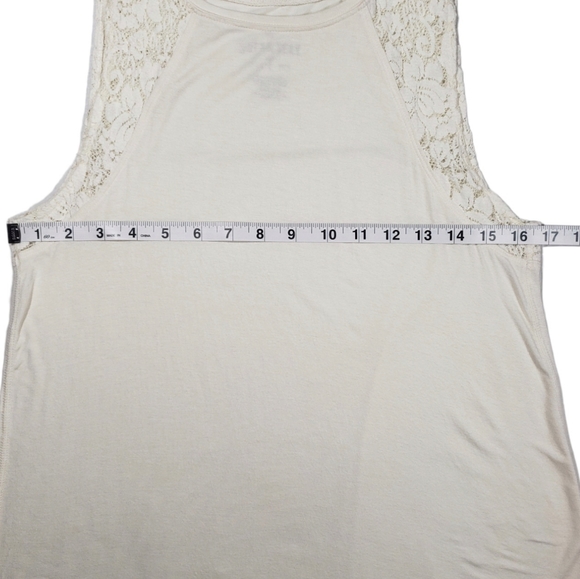 American Eagle Soft & Sexy Sleeveless with Lace Tank Top Size Small - Picture 9 of 9